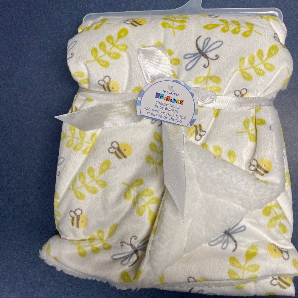 chikitoe sherpa baby blanket